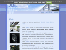 Tablet Screenshot of konstrukcje-aluminiowe.biz